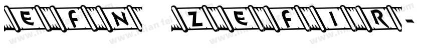 EFN ZEFIR字体转换